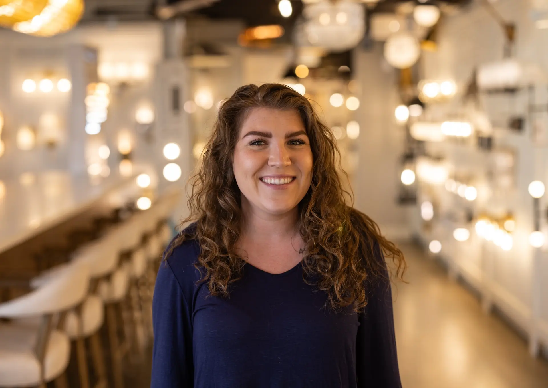 Portrait of Elisa Miller, Accounts Receivable at Nova Lighting