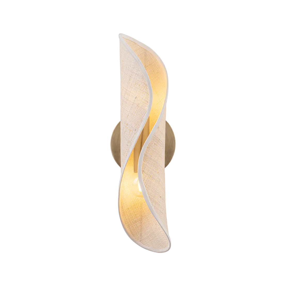 Rhoda Wall Sconce in Aged Brass by Mitzi by Hudson Valley Lighting