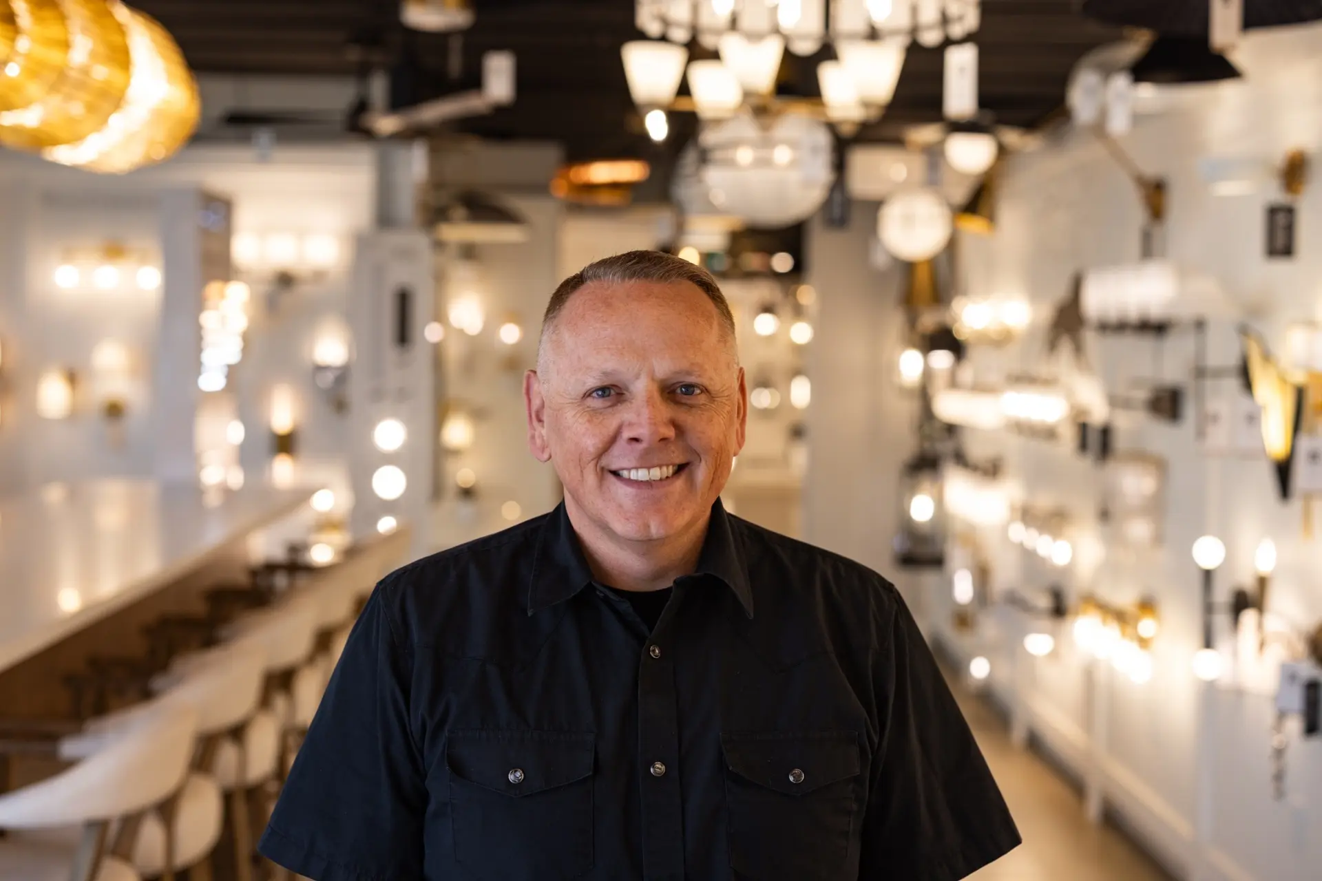 Portrait of Jarin Broadbent, Principal Lighting Consultant at Nova Lighting
