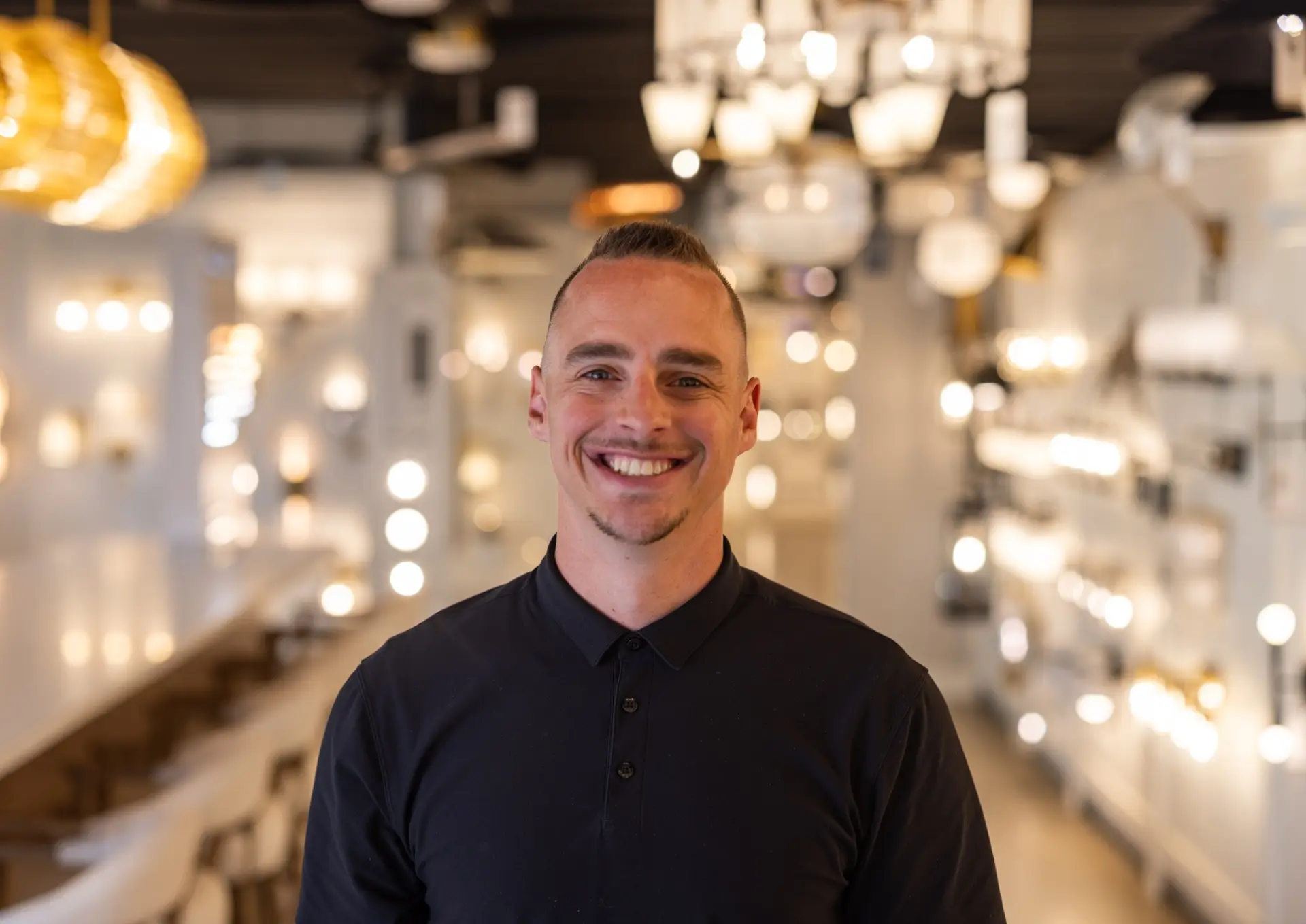 Portrait of Rylan Peck, Lighting Consultant at Nova Lighting