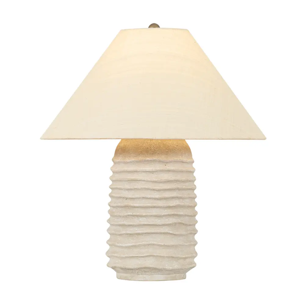 Gino Table Lamp in Patina Brass with Ceramic by Troy Lighting