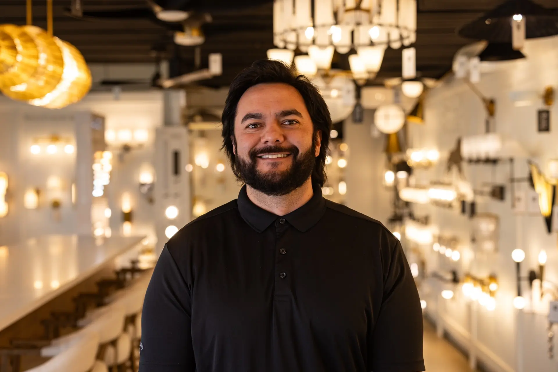 Portrait of Dyson Rivers, Inventory Manager at Nova Lighting
